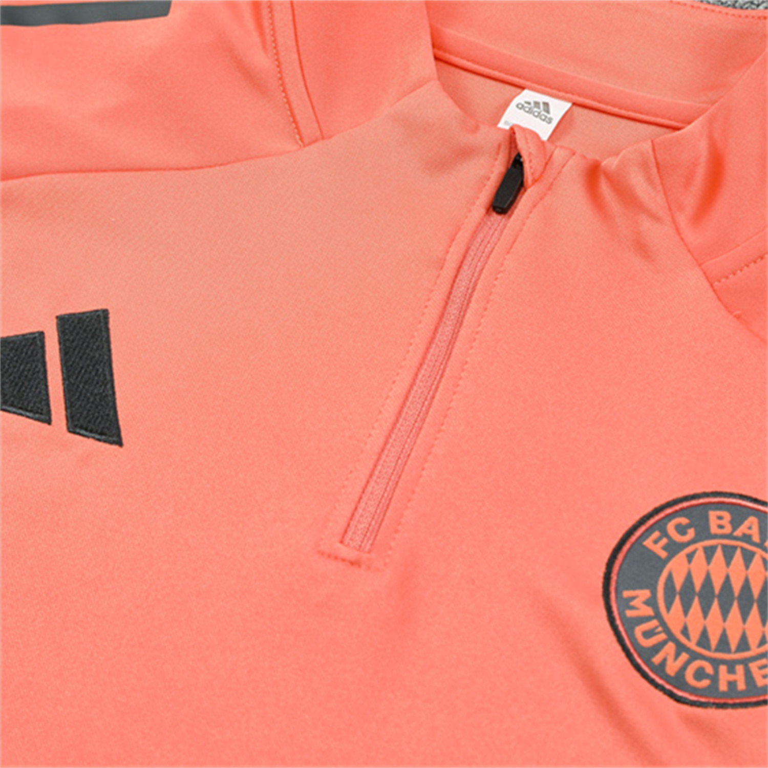 AlphaJersey-Bayern Munich 25-26 Long Sleeves Training Set - Orange Top & Gray Pants