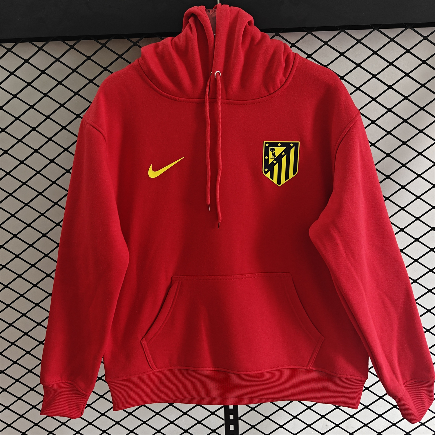 AlphaJersey-Atletico Madrid 25-26 Originals Terrace Icon Unisex Pullover Hoodie
