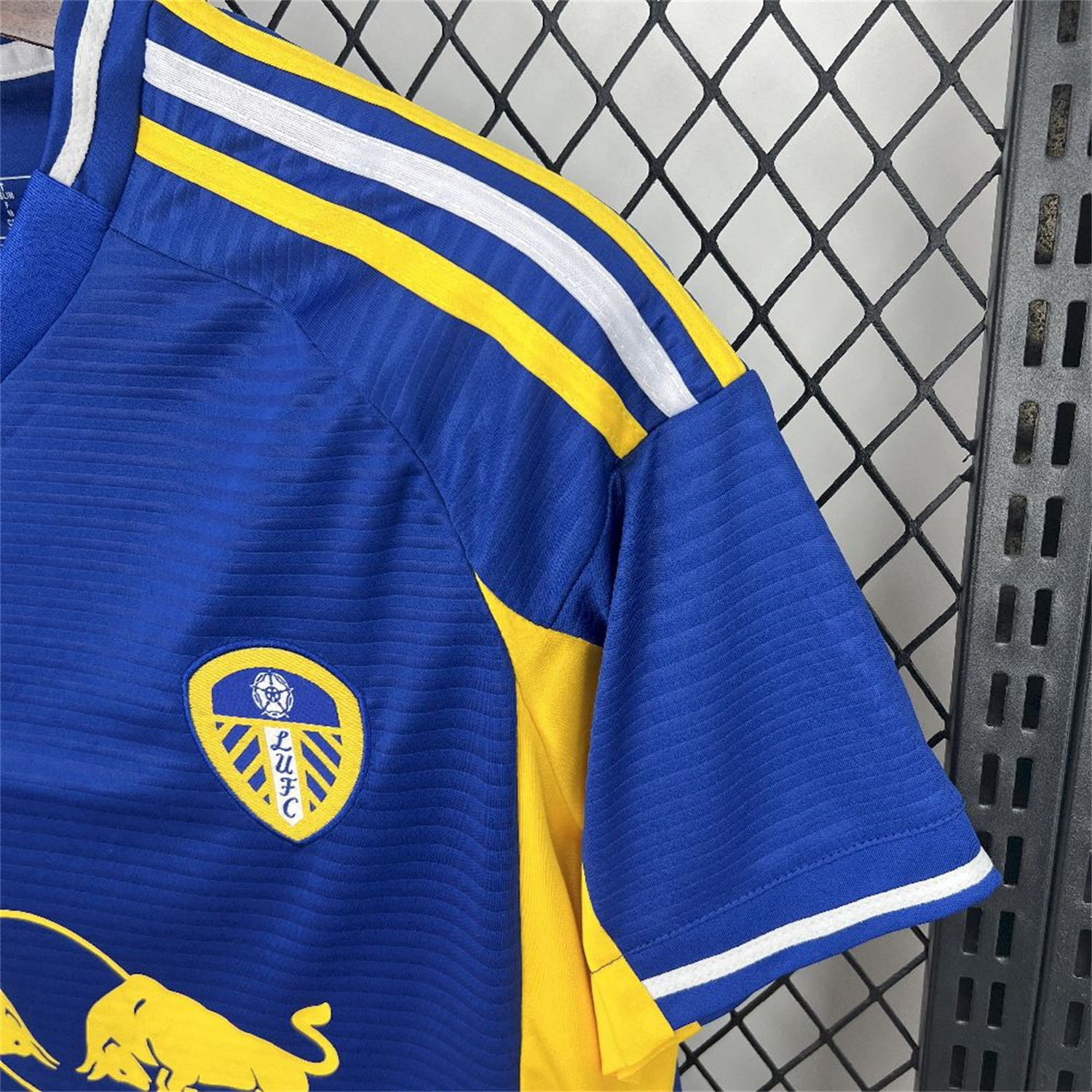 AlphaJersey-Leeds United 25-26 Away Blue Jersey - Fans Version