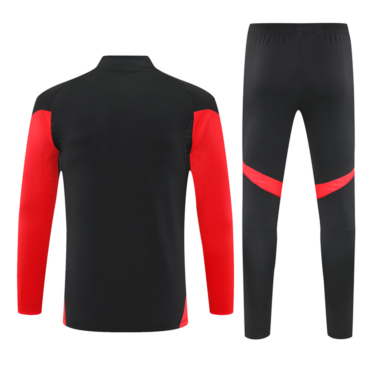 AlphaJersey-Bayern Munich 25-26 Long Sleeves Training Set - Black Top & Black Pants