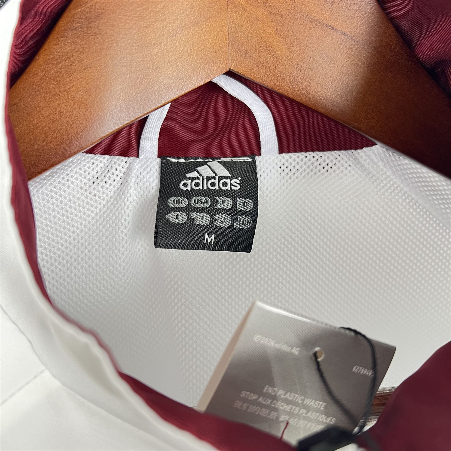AlphaJersey-Spain 2026 Away Windbreaker Jacket - White