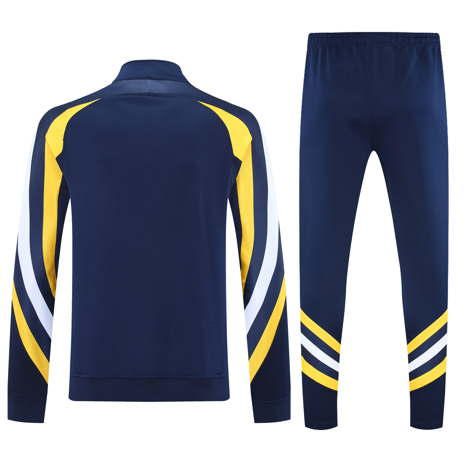 AlphaJersey-Real Madrid 25-26 Jacket Training Tracksuit - Deep Blue Jackets & Deep Blue Pants