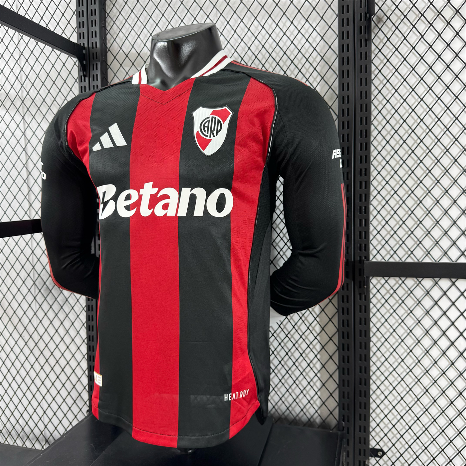 AlphaJersey-River Plate 25-26 Away Long Sleeves Jersey - Player Version