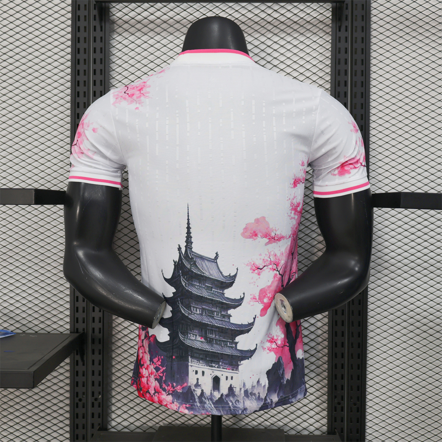 AlphaJersey-Japan 25-26 Black Dragon & Tower White Special Edition Jersey - Player Version