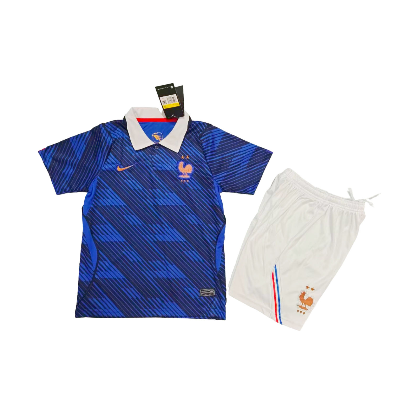 AlphaJersey-France 2026 Home Men's Adult Jersey Set - Fans Version