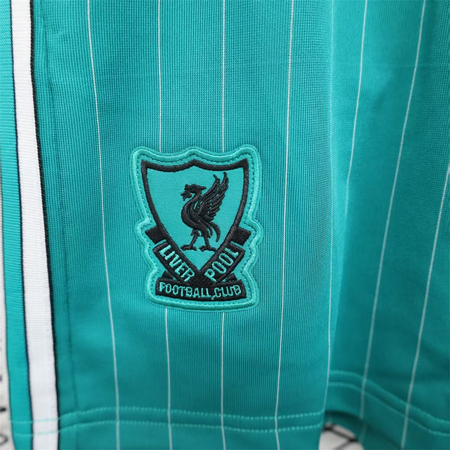 AlphaJersey-Liver.pool 25-26 Trefoil Cyan Travel Shorts - Player Version