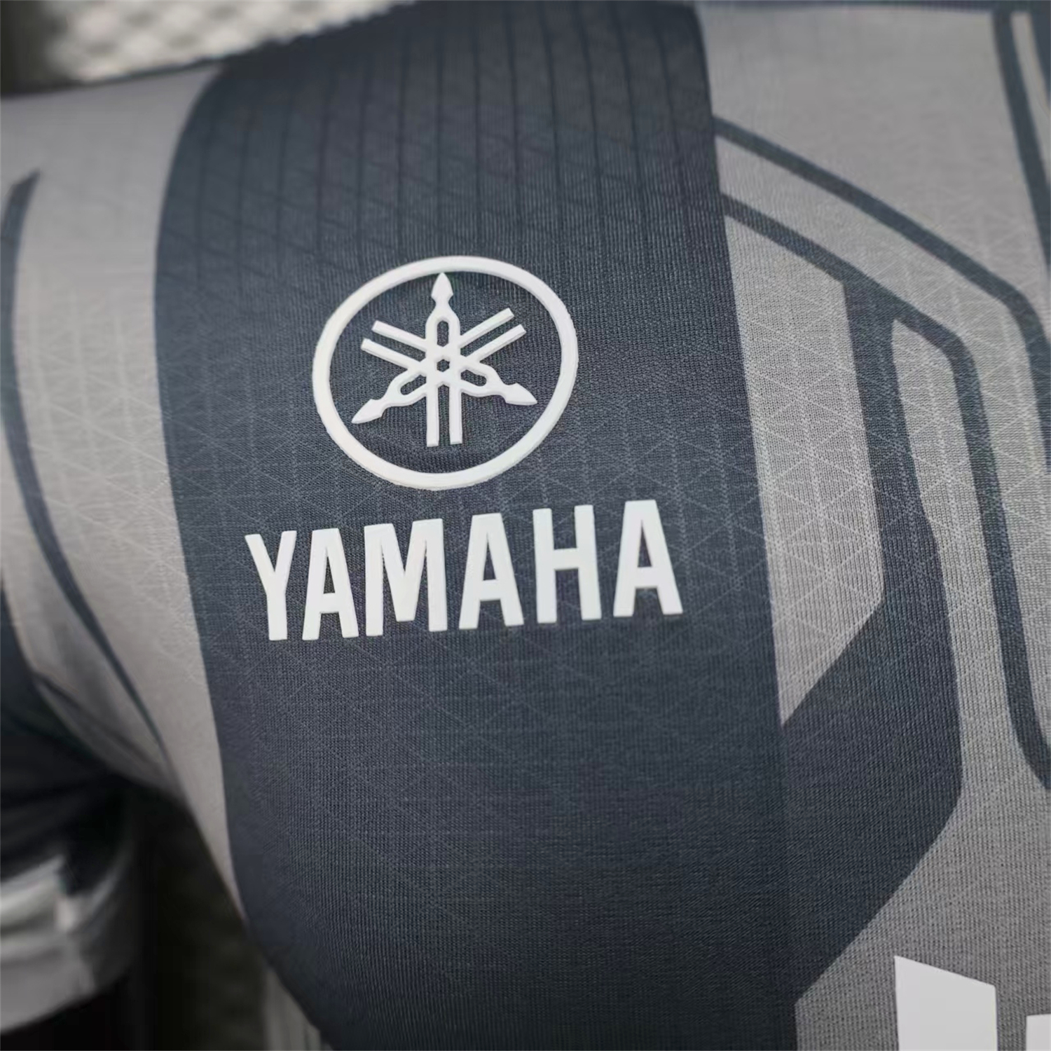 AlphaJersey-Marseille 25-26 Grey Stripes Special Jersey - Player Version