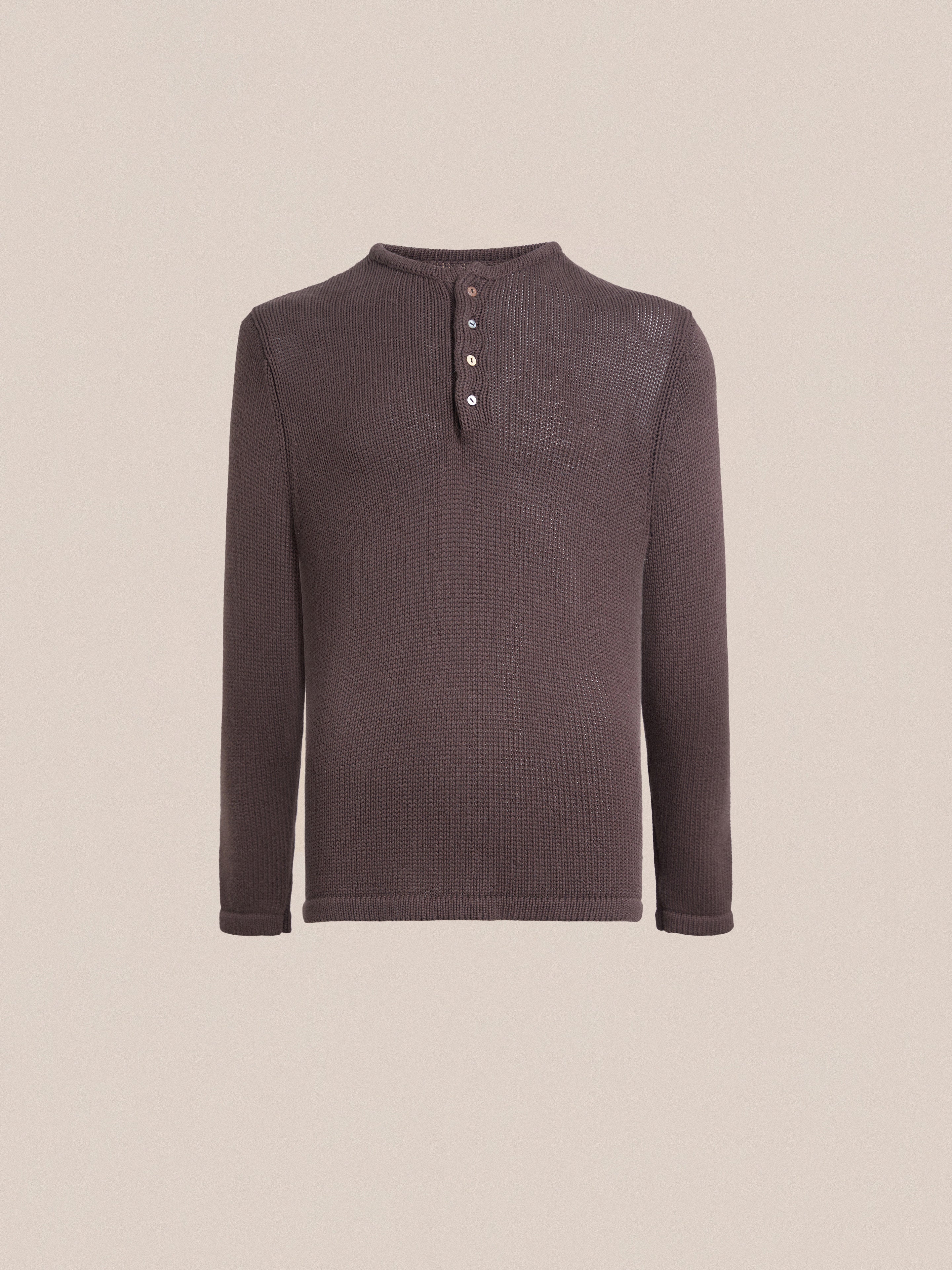 Knit Henley | Modern Menswear by yycbvcnbmmnbm