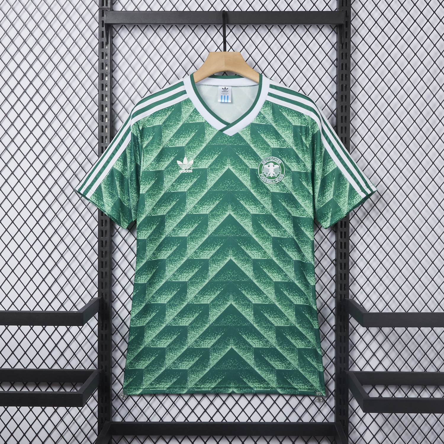 AlphaJersey-Retro Germany 1990 Away Green Jersey