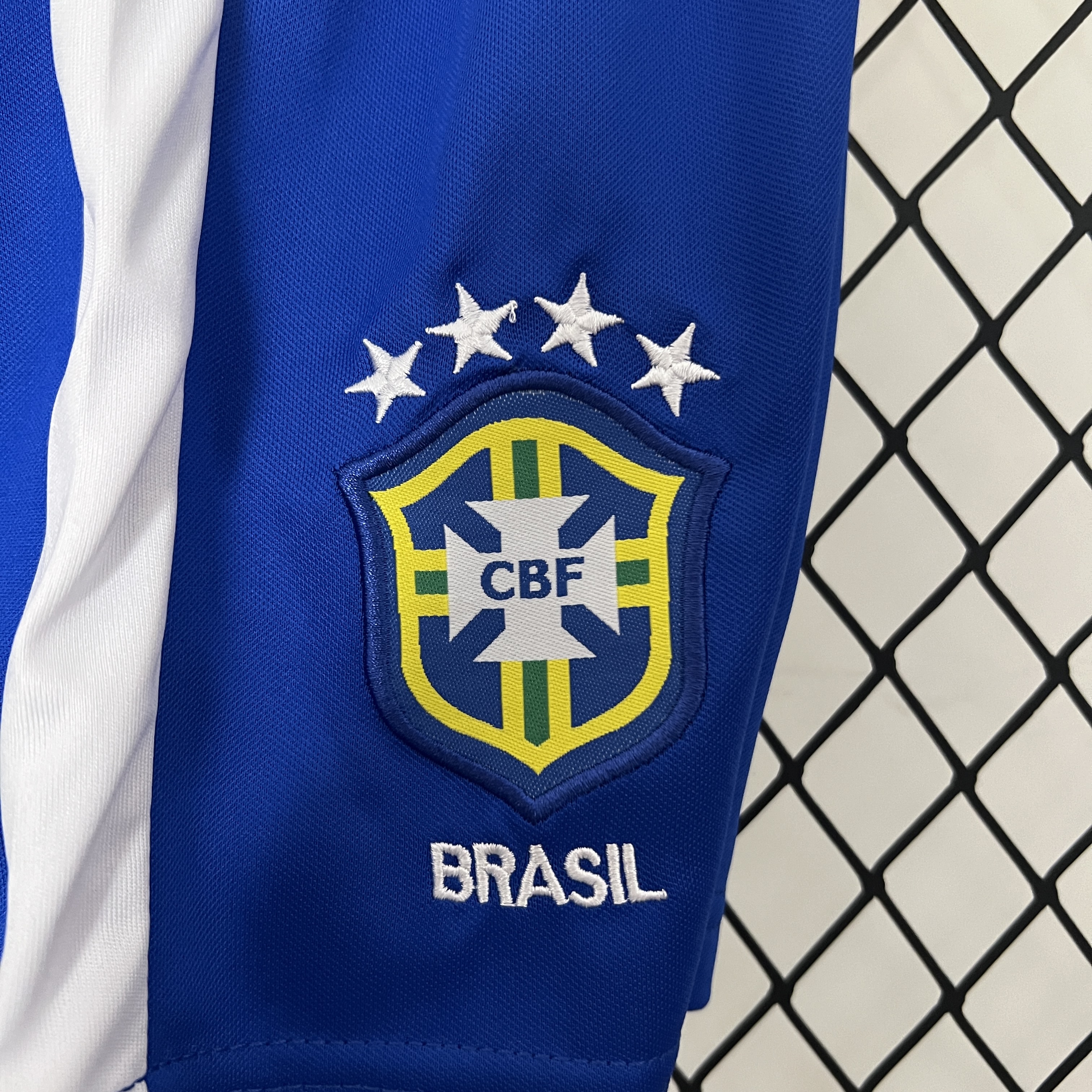 AlphaJersey-Retro Brazil 1998 Home Stadium Kids Kit