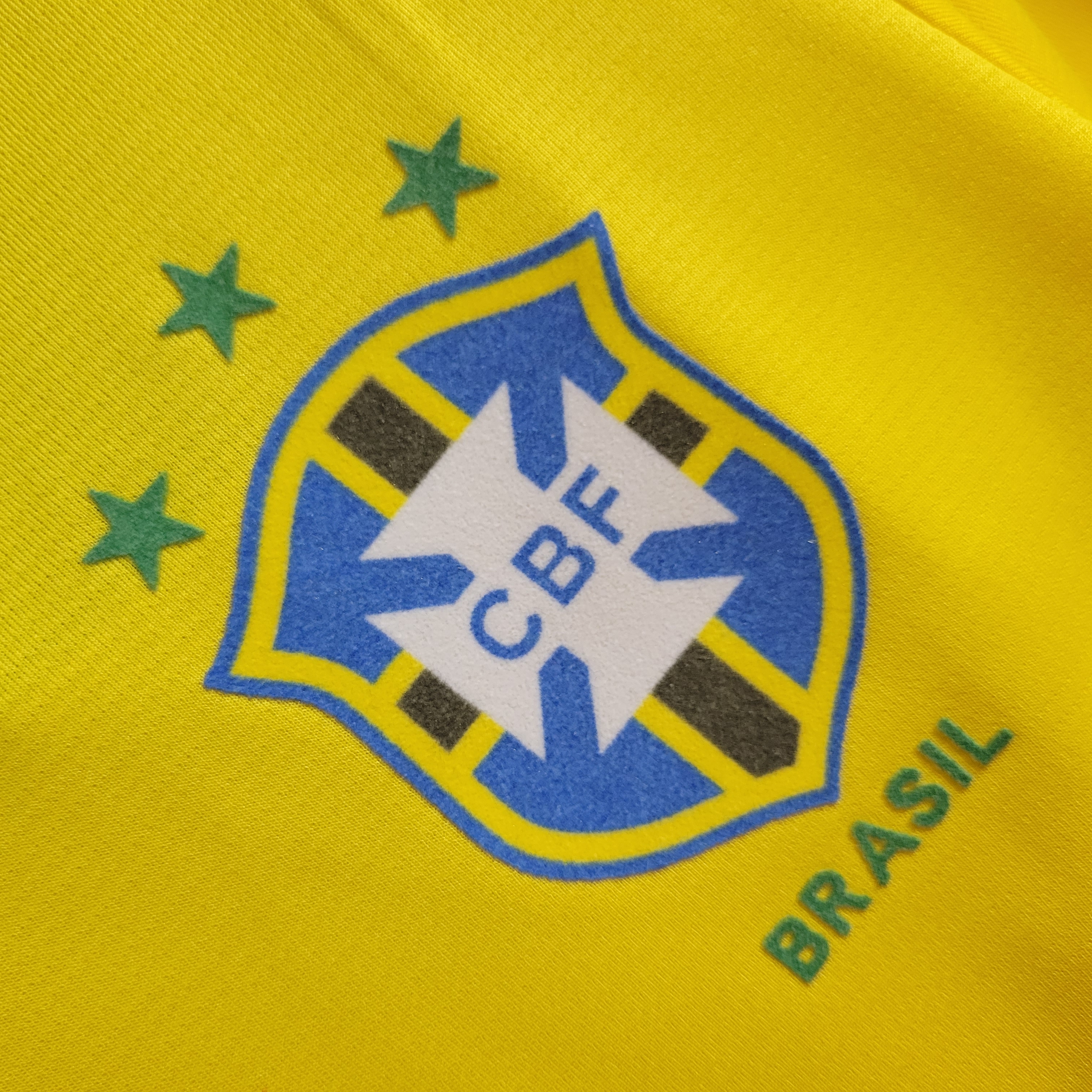 AlphaJersey-Retro Brazil 1994 Home Stadium Jersey