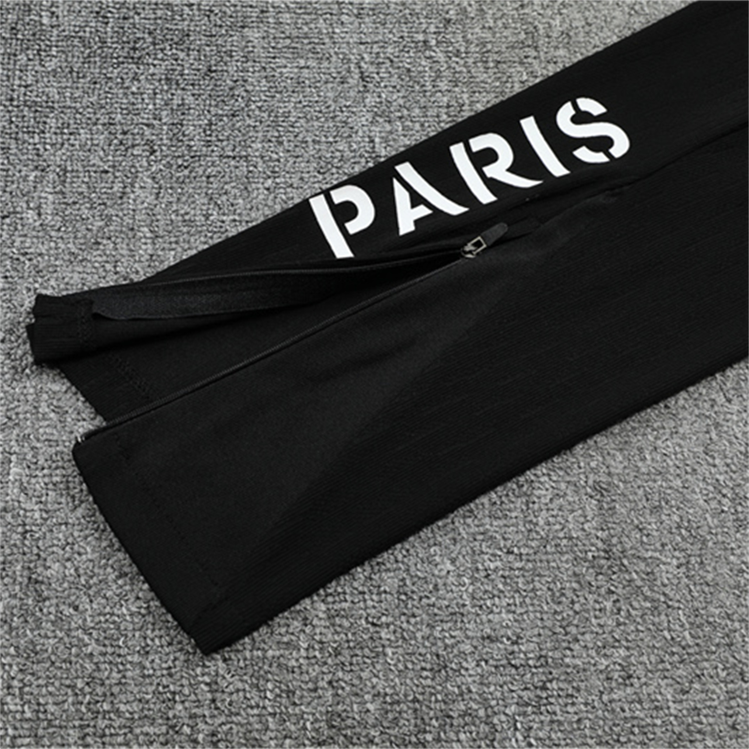 AlphaJersey-Paris Saint-Germain PSG 25-26 Jordan Long Sleeve Training Set - Pure Black Top & Pants