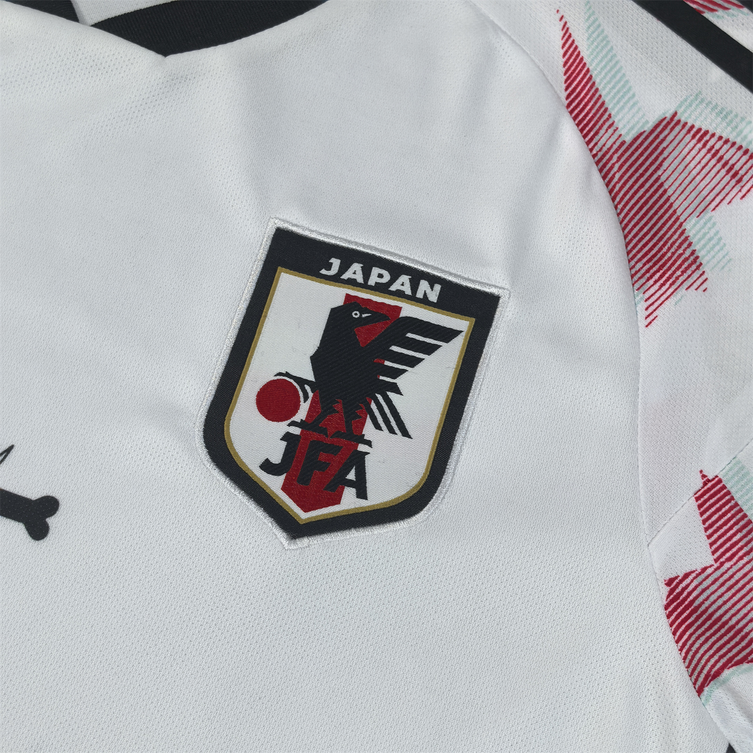 AlphaJersey-Japan 25-26 Ace Silhouette White Jersey - Fans Version