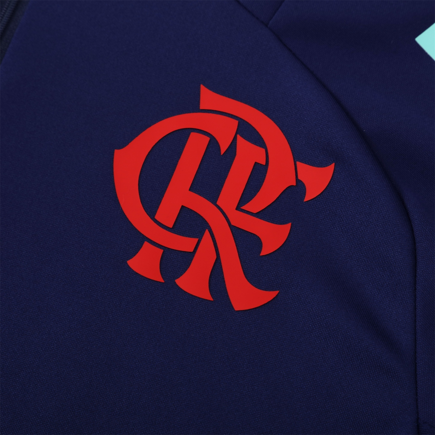 AlphaJersey-Flamengo 25-26 Long Sleeve Training Set - Deep Blue Top & Deep Blue Pants
