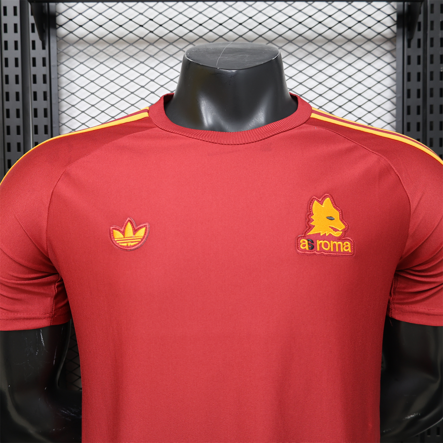 AlphaJersey-AS Roma 25-26 Retro Casual Style Red Special Jersey - Player Version
