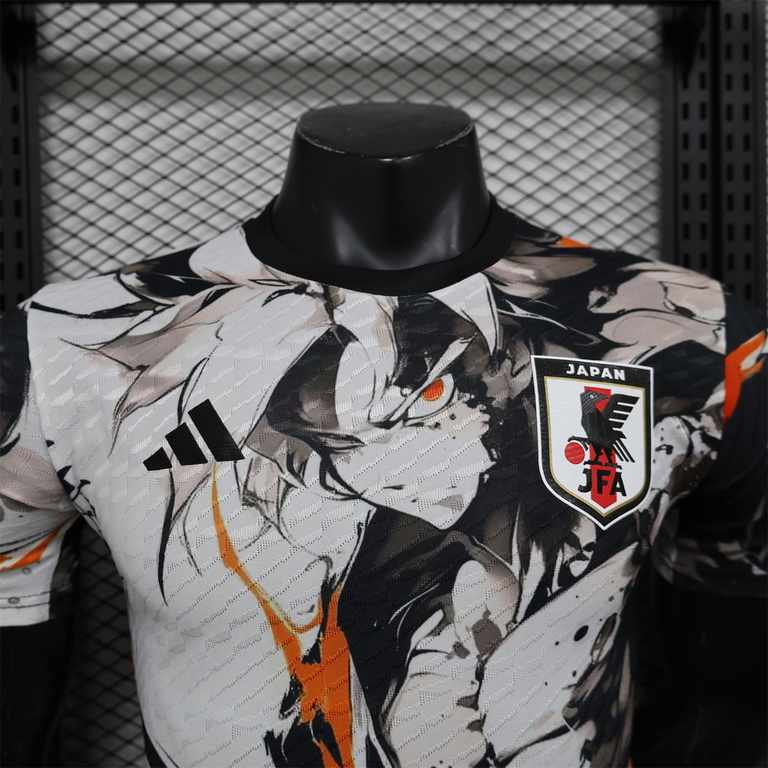 AlphaJersey-Japan 25-26 Black & White Son Goku Special Edition Jersey - Player Version