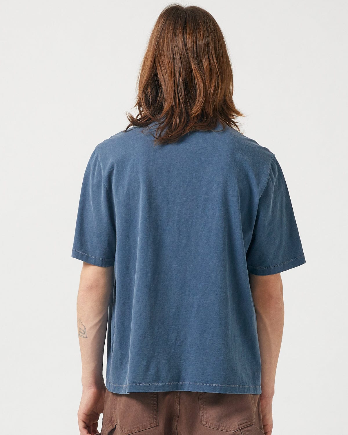 Slub Tee - Navy | Modern Menswear by yycbvcnbmmnbm