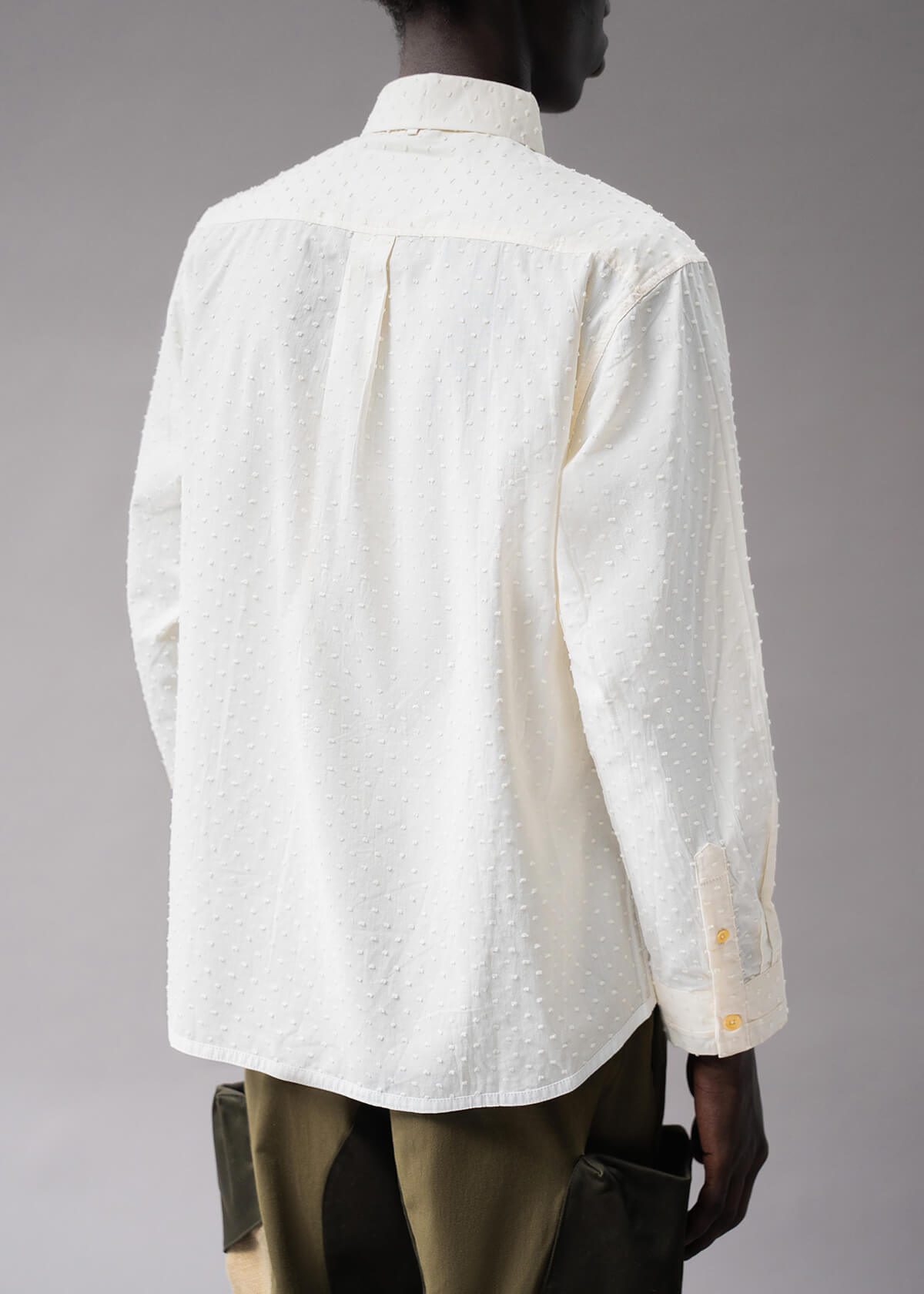 Swiss Dot Shirt | Modern Menswear by yycbvcnbmmnbm