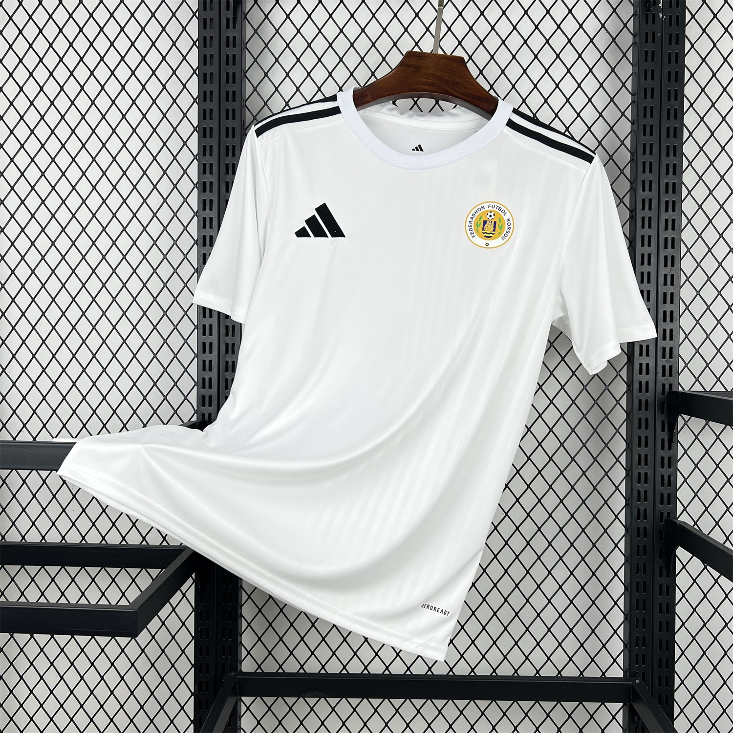 AlphaJersey-Curaçao 2026 Away White Jersey - Fans Version