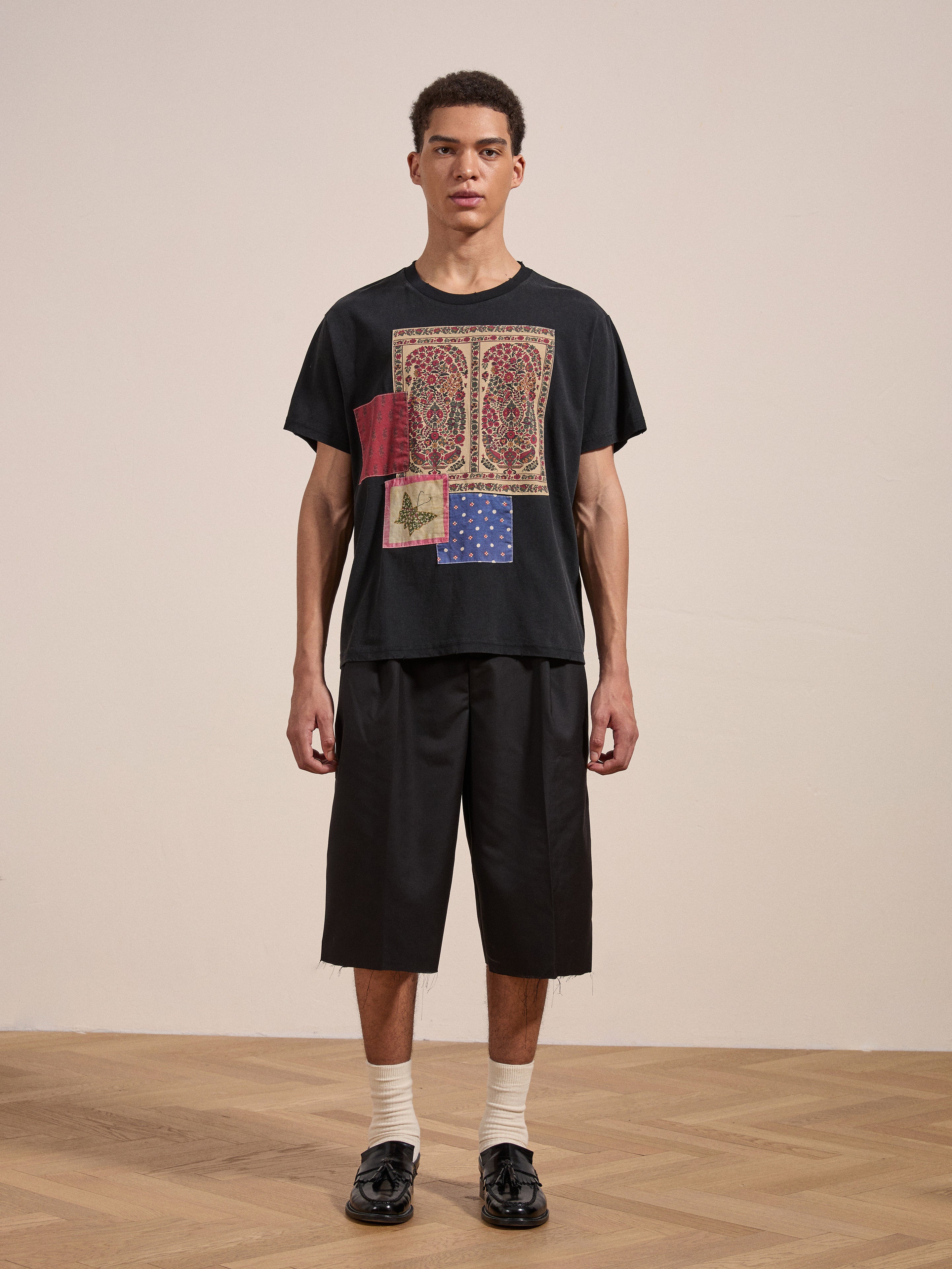 Patchwork Tee | Modern Menswear by yycbvcnbmmnbm