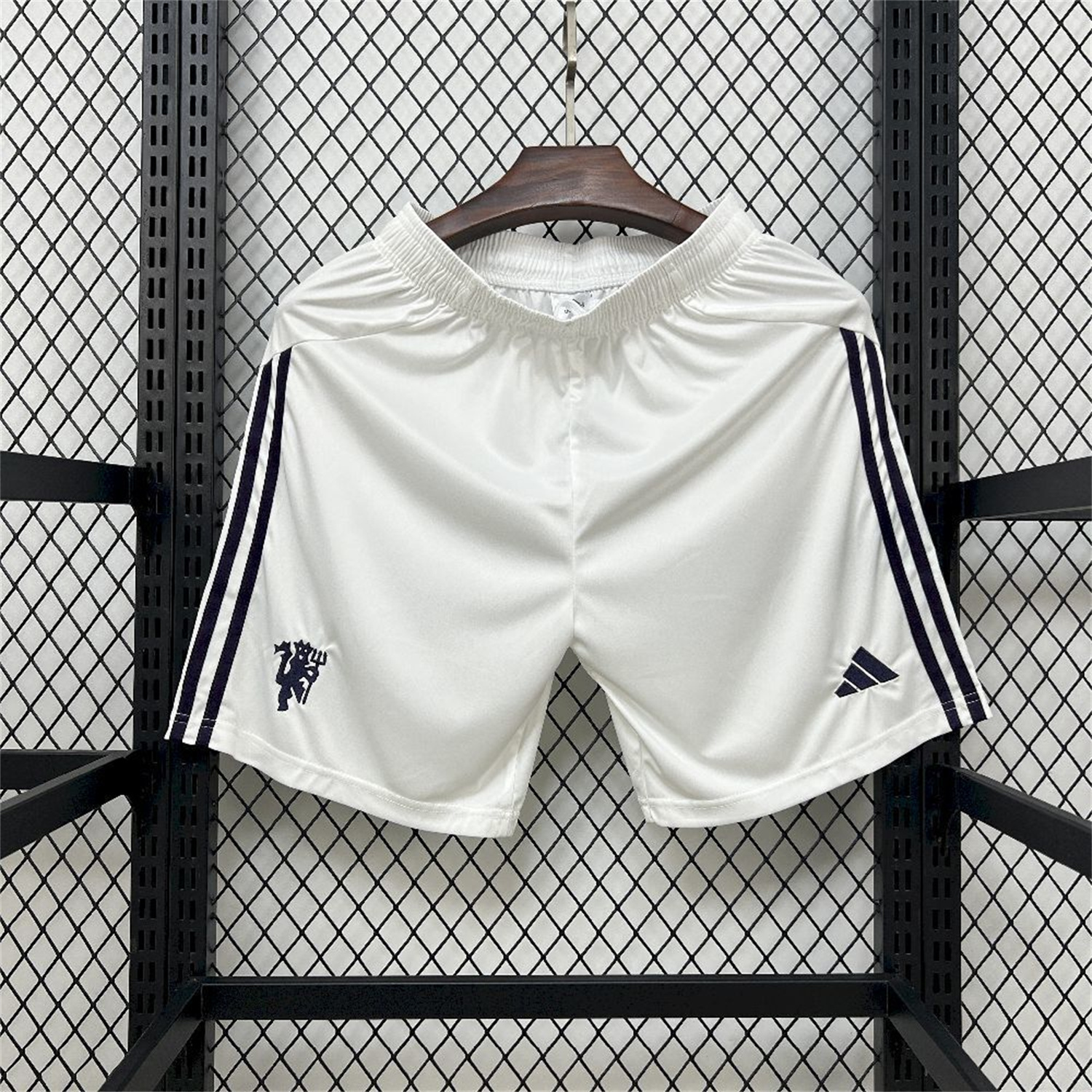 AlphaJersey-Manchester United 25-26 Away White Shorts - Fans Version