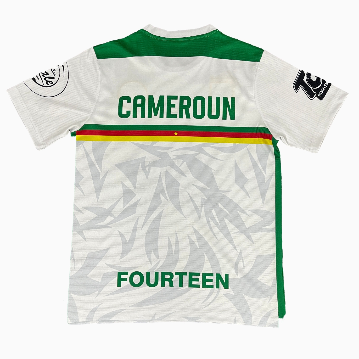 AlphaJersey-Cameroon 25-26 White Green Training Jersey - Fans Version