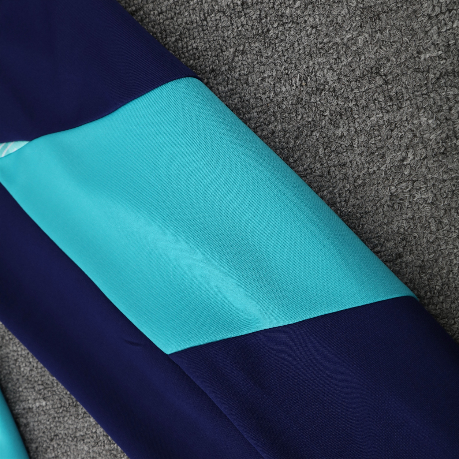 AlphaJersey-Flamengo 25-26 Long Sleeve Training Set - Deep Blue Top & Deep Blue Pants