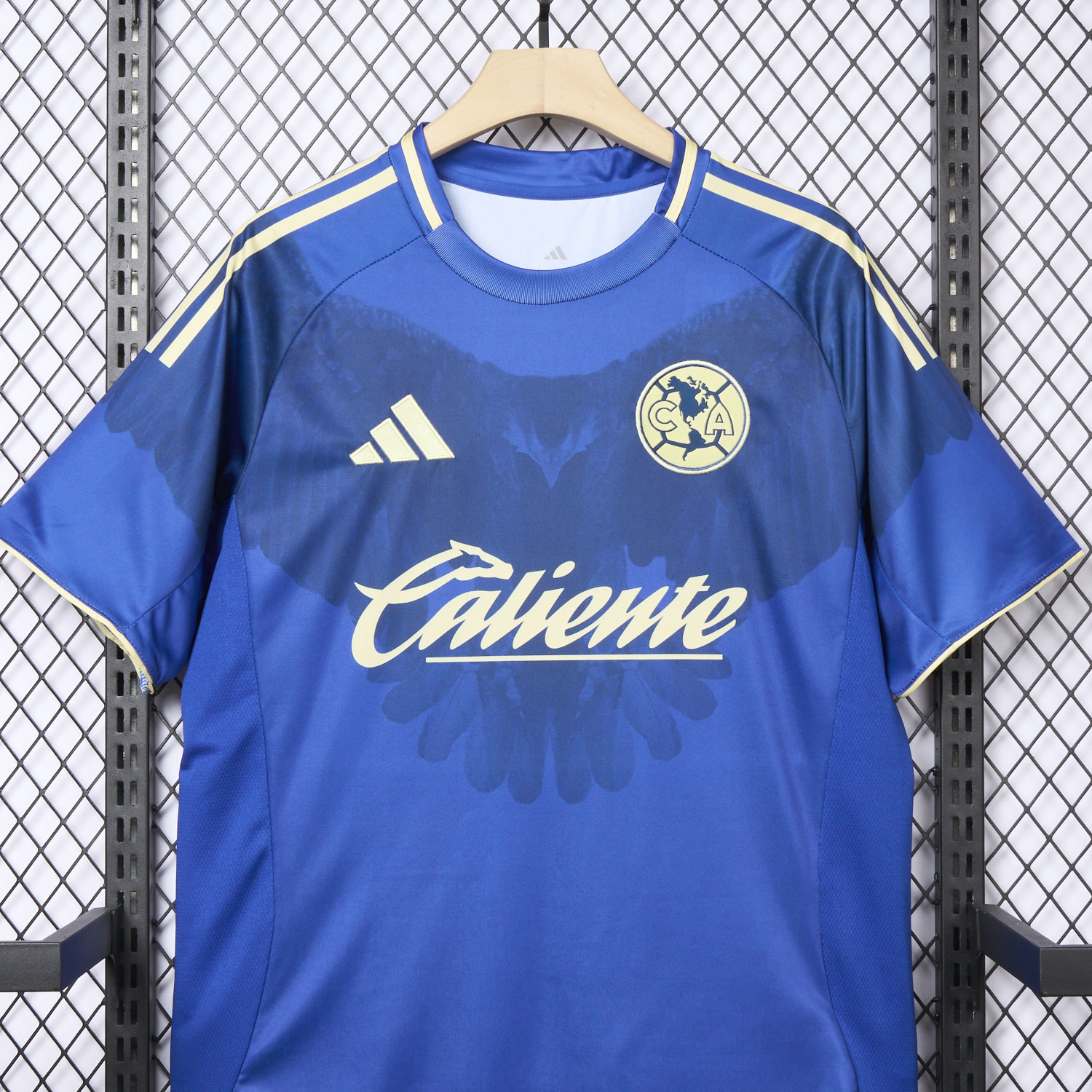 AlphaJersey-Club América 25-26 Blue Eagle Pattern Special Edition Jersey - Fans Version