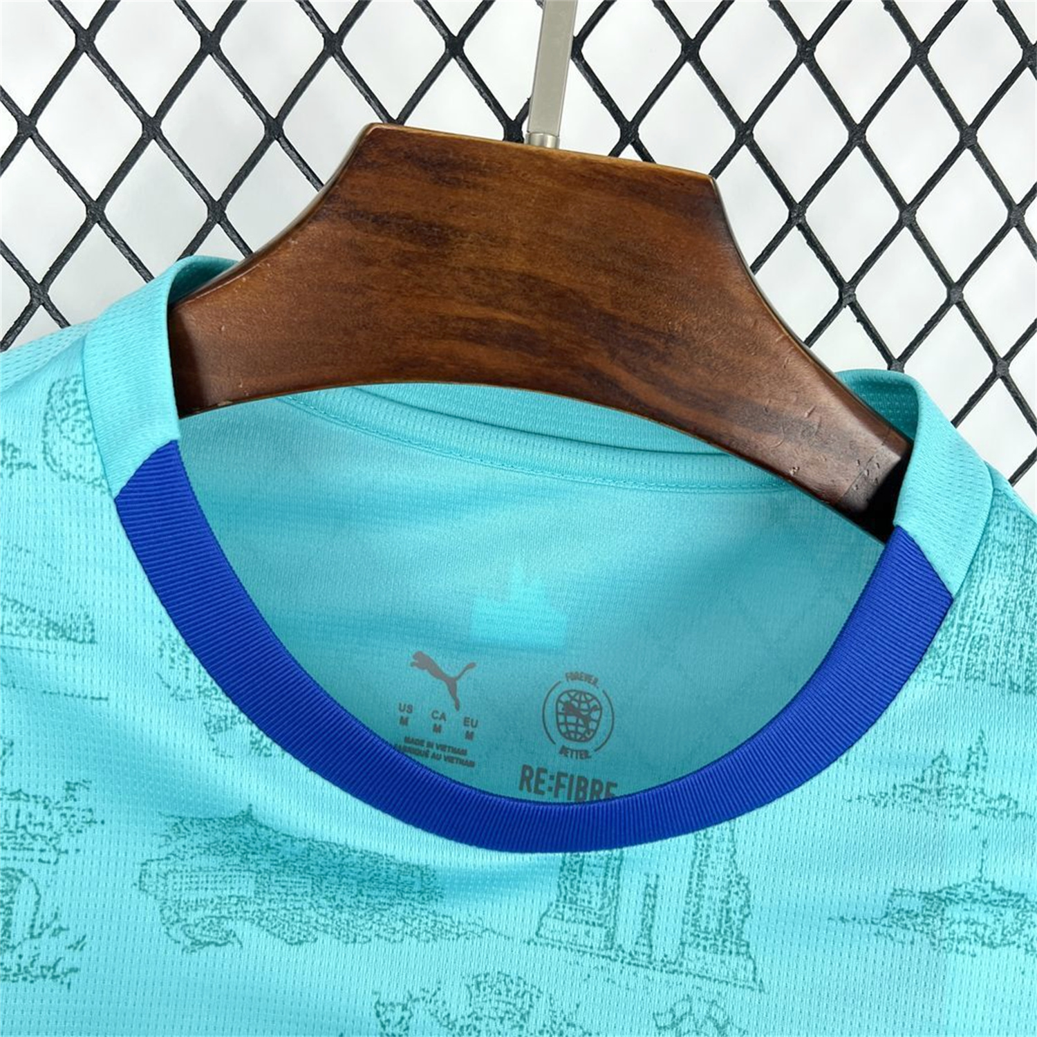 AlphaJersey-Marseille 25-26 Blue Goalkeeper Jersey - Fans Version