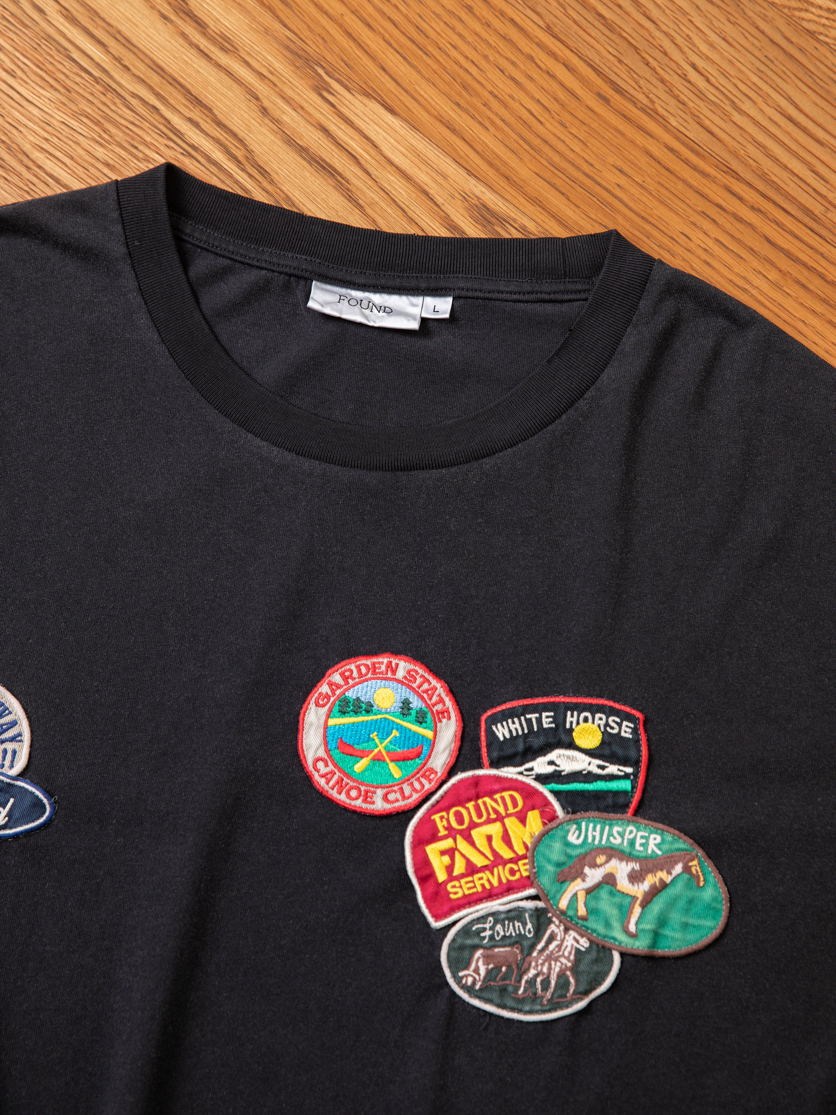 Multi Patch Washed Tee | Modern Menswear by yycbvcnbmmnbm