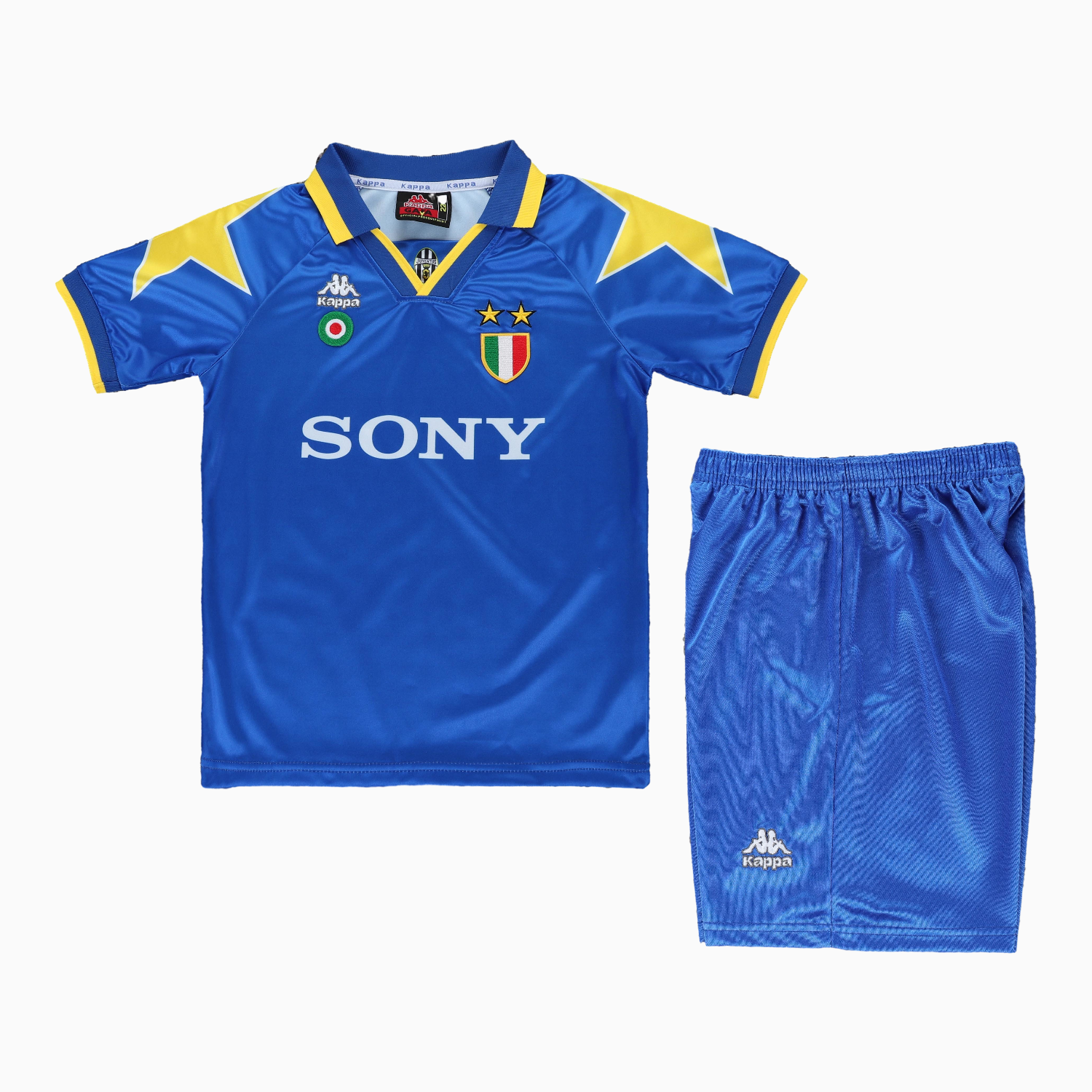 AlphaJersey-Retro Juventus 1995-96 Away Kids Kit
