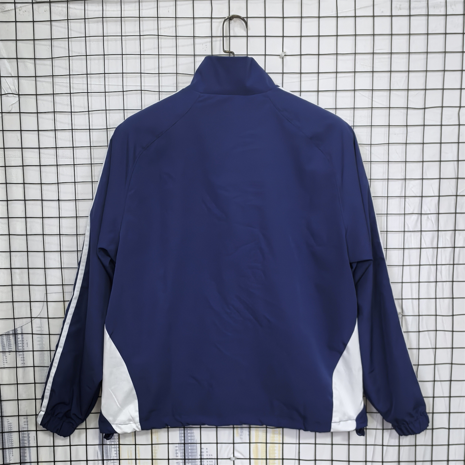 AlphaJersey-Retro Real Madrid 2010-11 Home Windbreaker Jacket - Blue