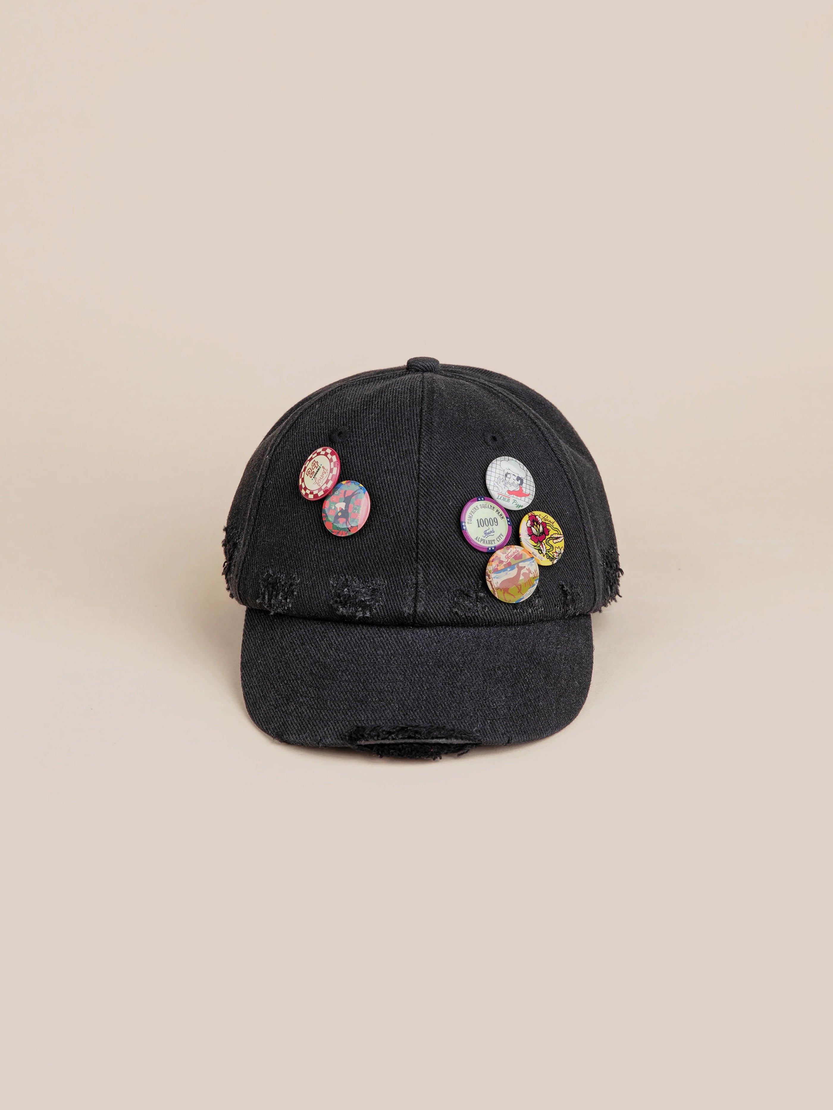 Distressed Pin Cap | Modern Menswear by yycbvcnbmmnbm