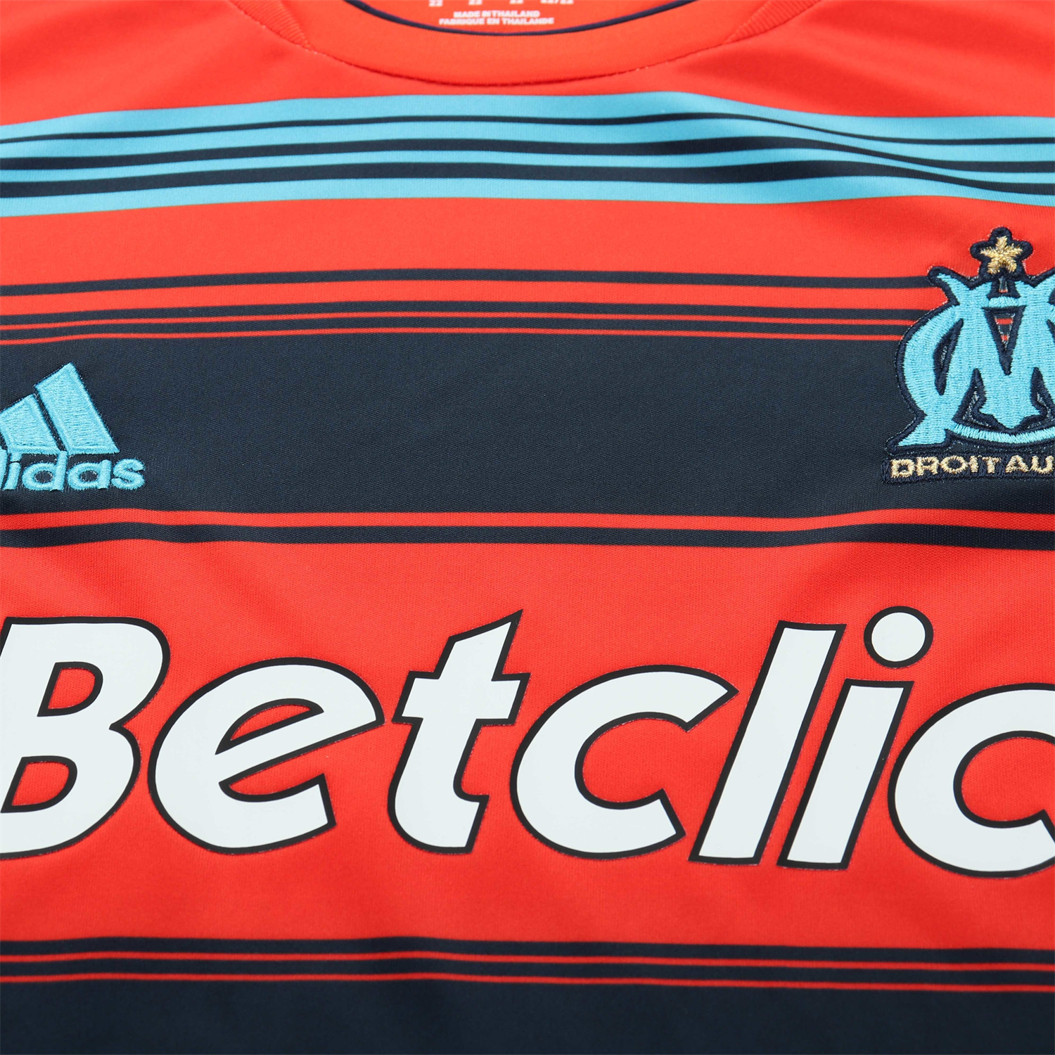 AlphaJersey-Retro Marseille 2011-12 Home Kids Kit