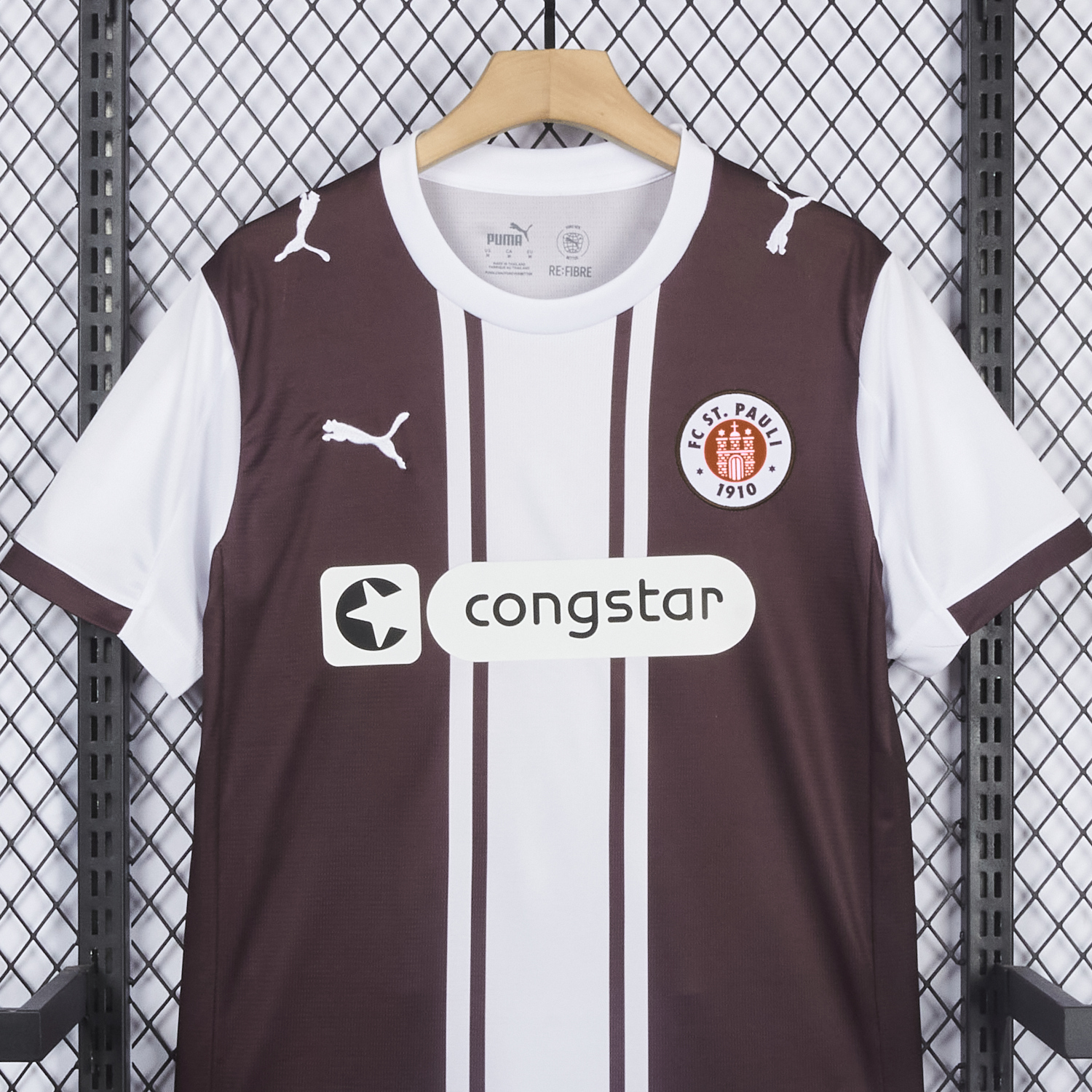 AlphaJersey-St. Pauli 25-26 Classic 1970s Design Special Jersey - Fans Version