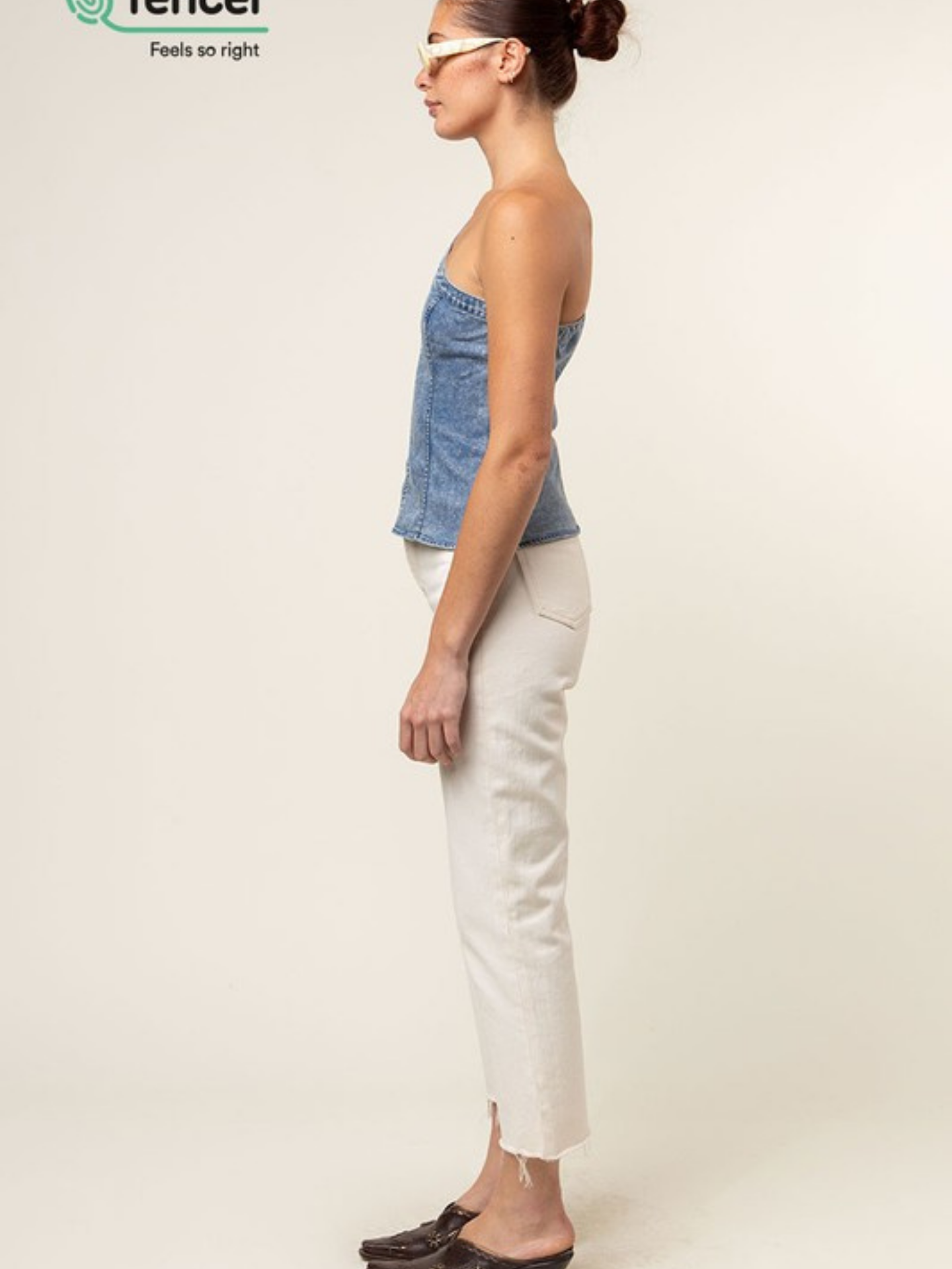 Tencel One Shoulder Braided Blouse | Elegant Women's Fashion by coolavocek