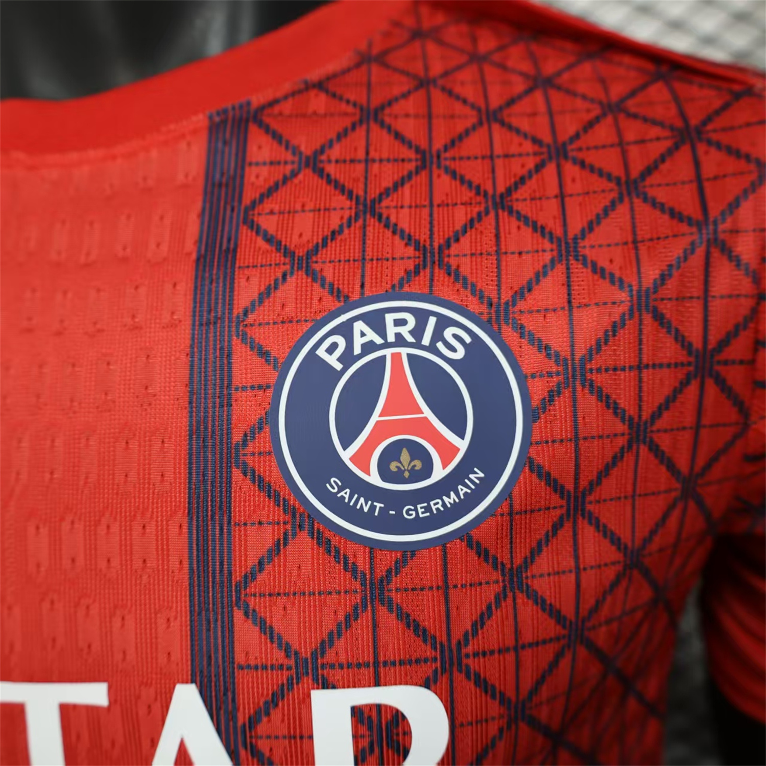 AlphaJersey-Paris Saint-Germain PSG 25-26 Red Pre-Match Training Jersey - Player Version