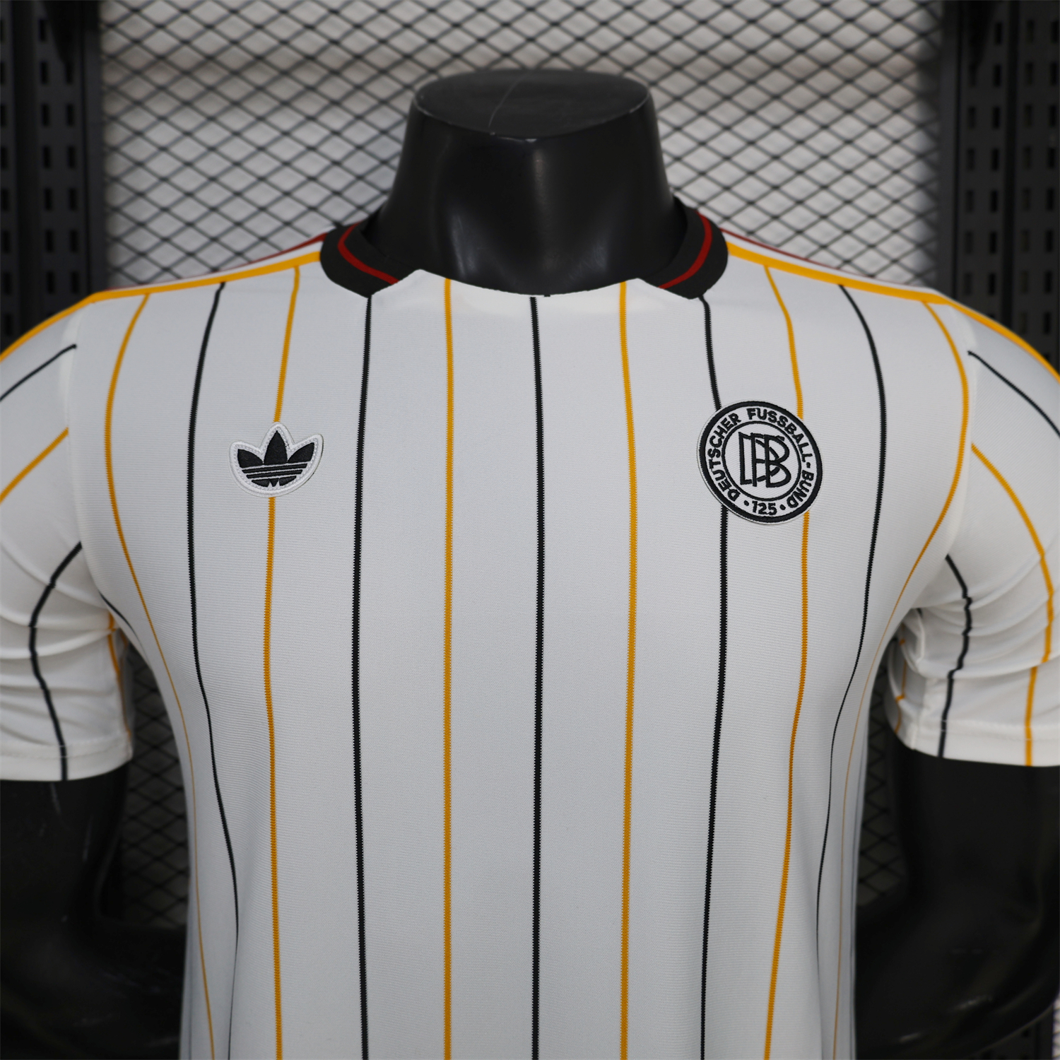 AlphaJersey-Germany 2026 Terrace Icon Retro Casual Style White Jersey - Player Version