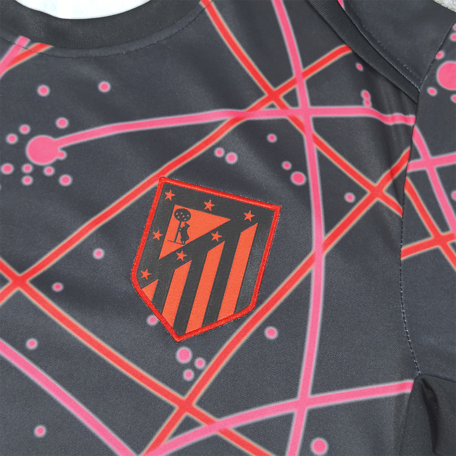 AlphaJersey-Atlético Madrid 25-26 Purple And Black Training Jersey - Fans Version