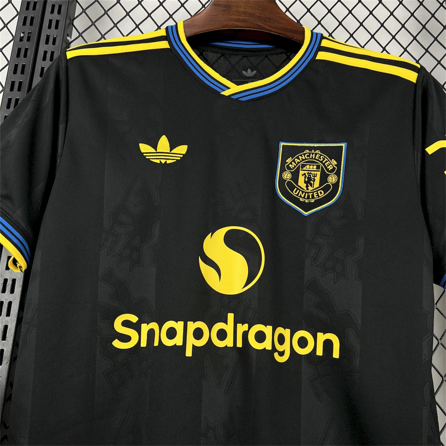 AlphaJersey-Manchester United 25-26 Third Black Jersey - Fans Version