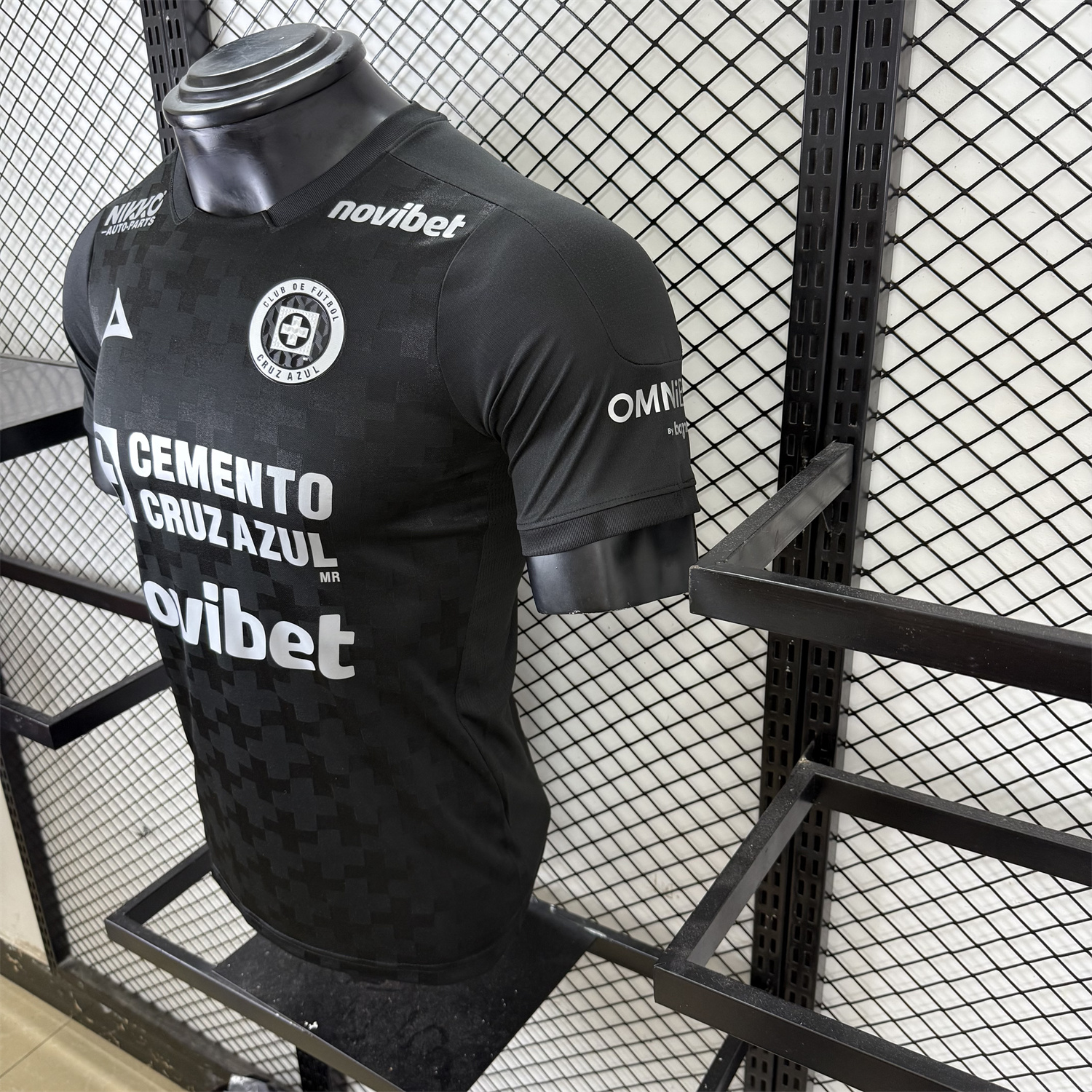 AlphaJersey-Cruz Azul 25-26 Third Black Jersey - Player Version
