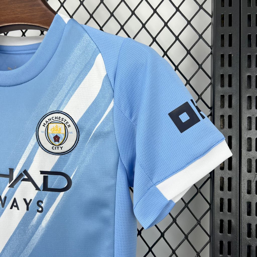 AlphaJersey-Manchester City 25-26 Home Kids Kit