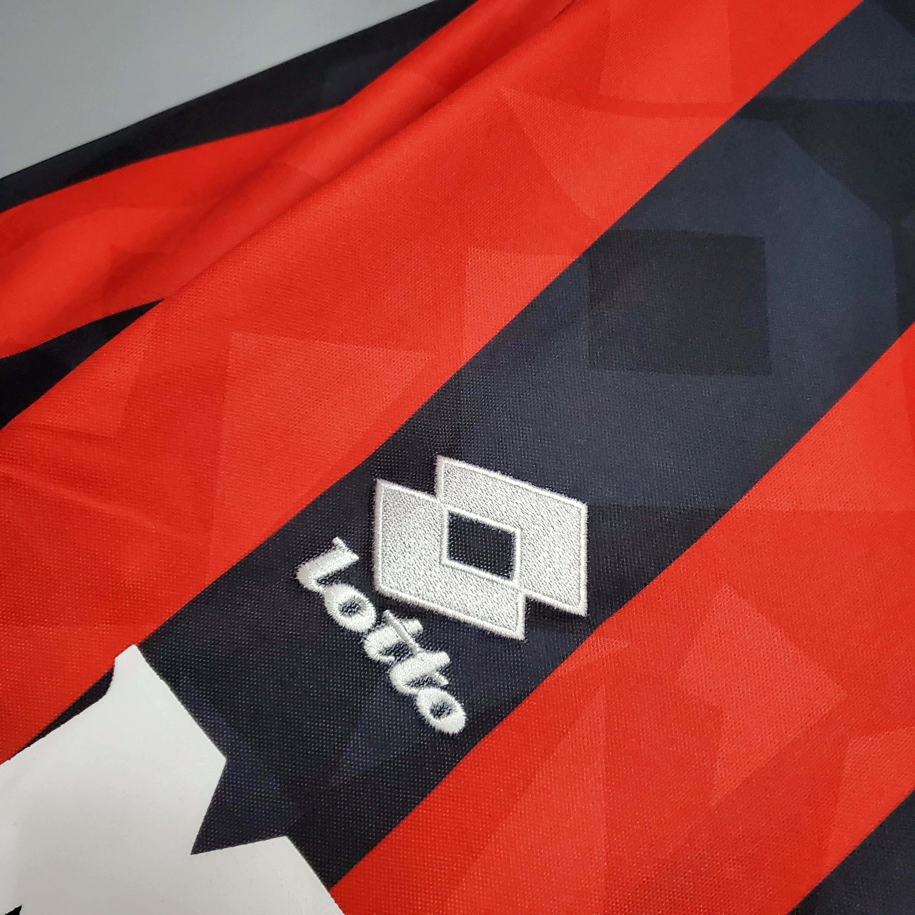 AlphaJersey-Retro AC Milan 93-94 Home Stadium Jersey