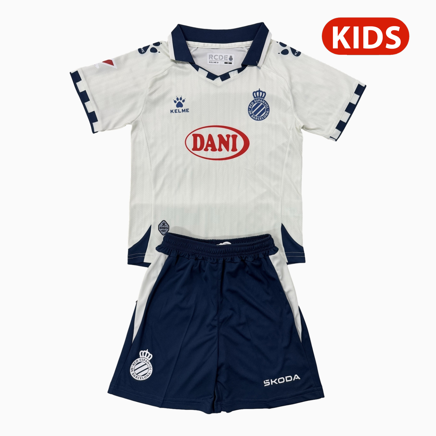 AlphaJersey-RCD Espanyol 25-26 Away Kids Kit