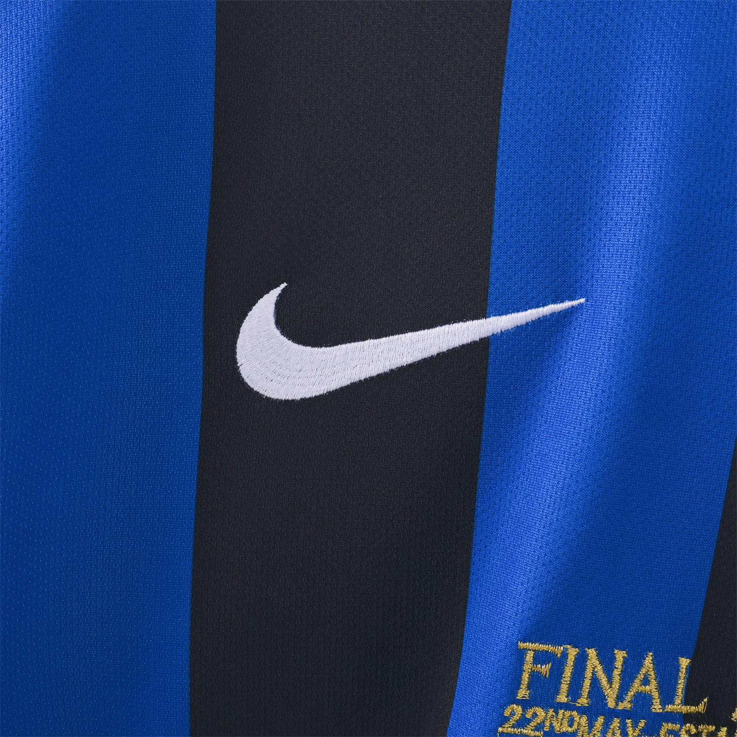 AlphaJersey-Retro Inter Milan 09-10 Home Long Sleeves Jersey - Champions League Final