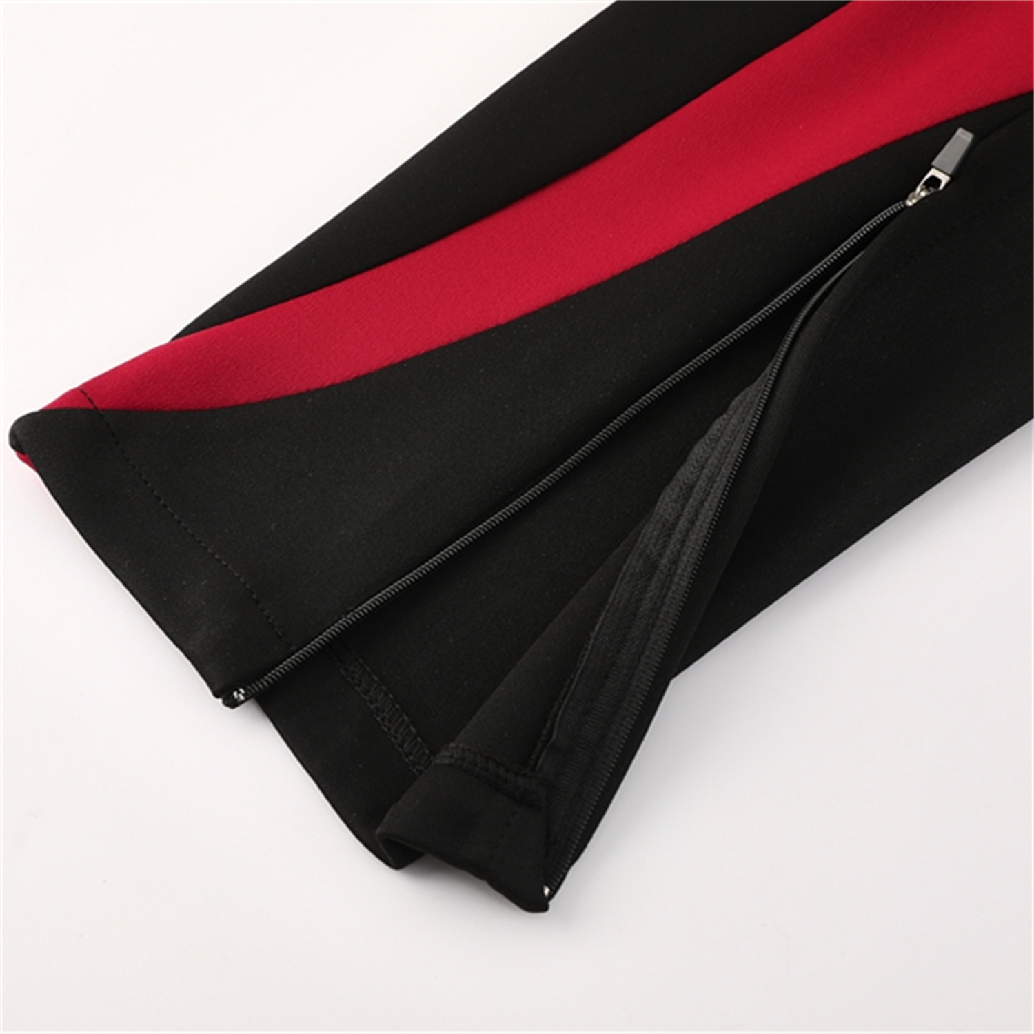 AlphaJersey-Arsenal 25-26 Jacket Training Tracksuit - Red Jackets & Black Pants