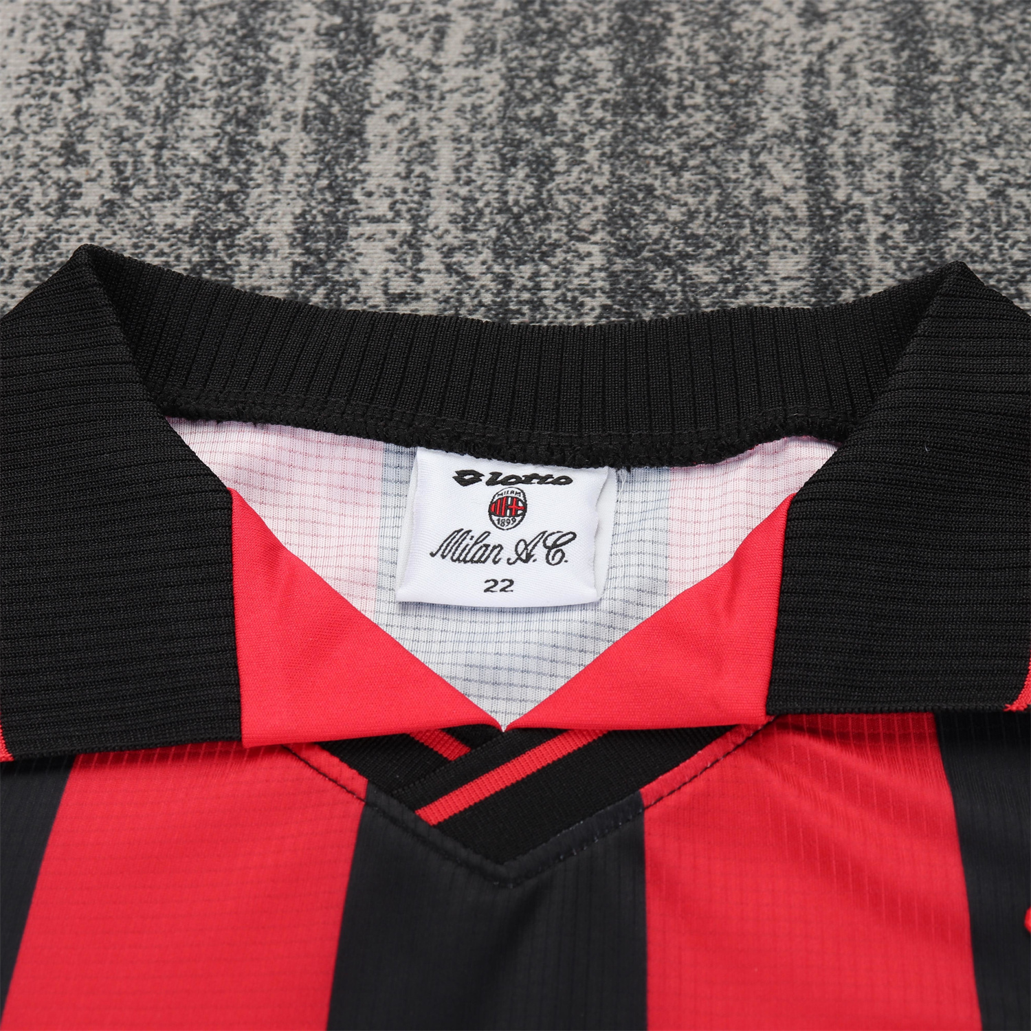 AlphaJersey-Retro AC Milan 1997-98 Home Kids Kit