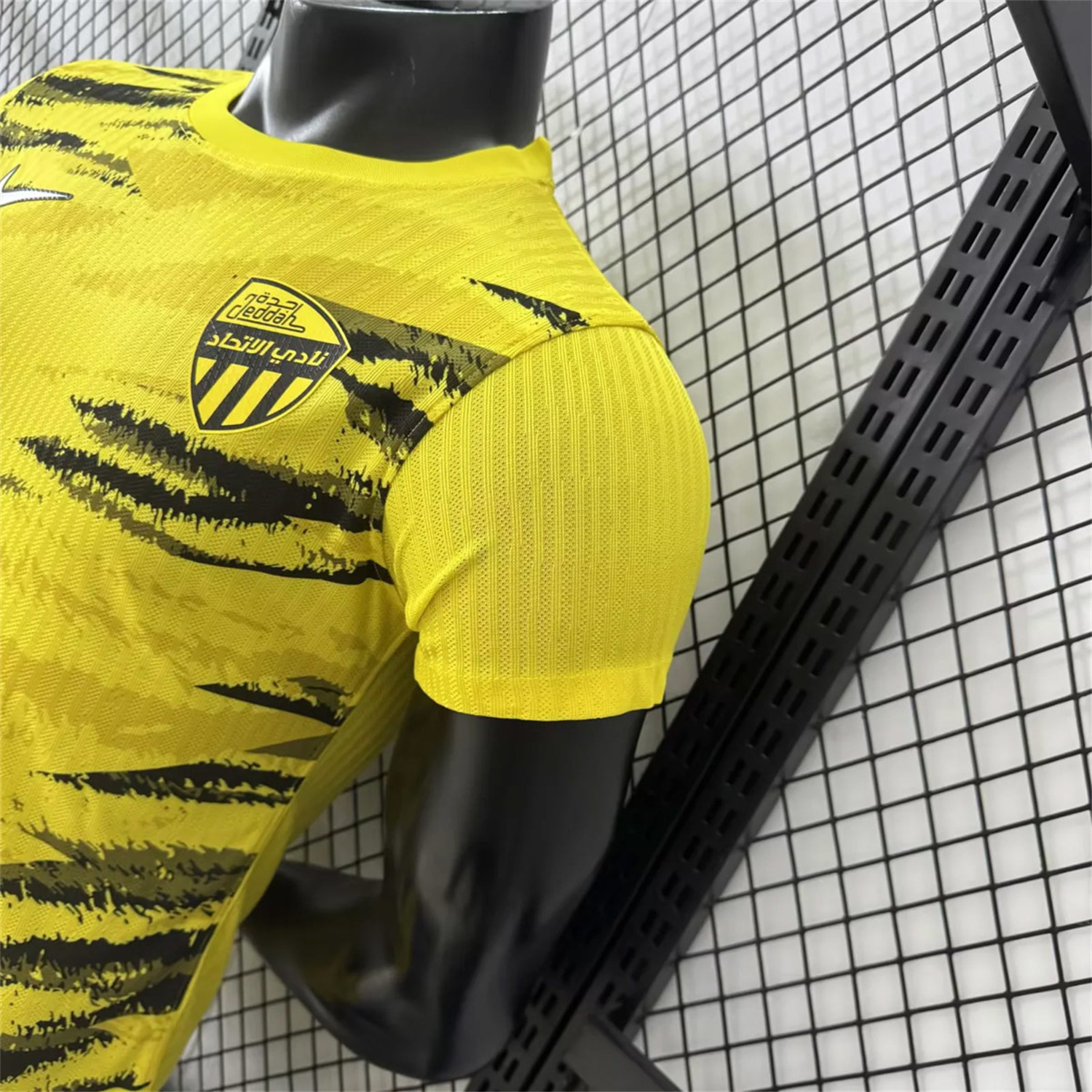 AlphaJersey-Al Ittihad Jeddah United 25-26 Pre-Match Yellow Jersey - Player Version