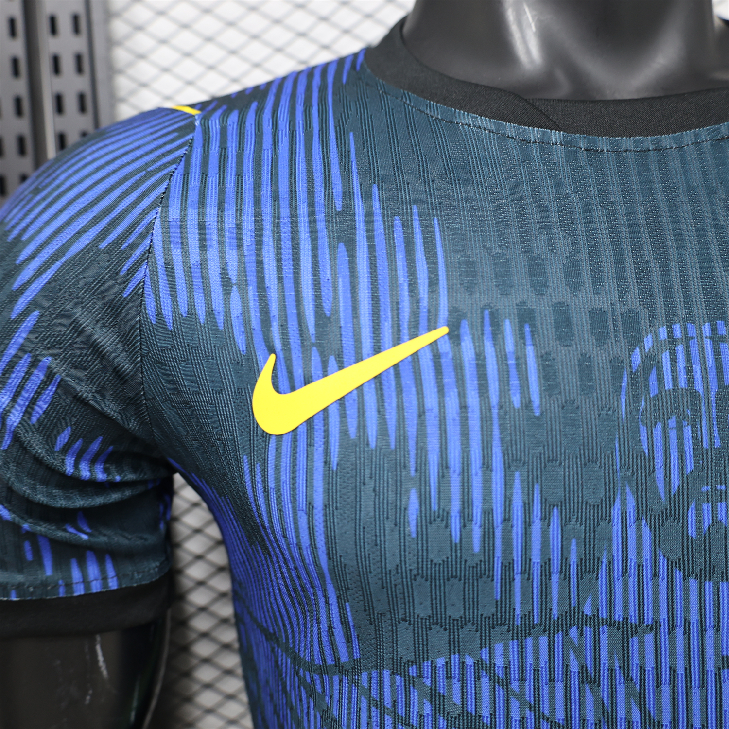 AlphaJersey-Brazil 2026 Jesus Blue Special Jersey - Player Version