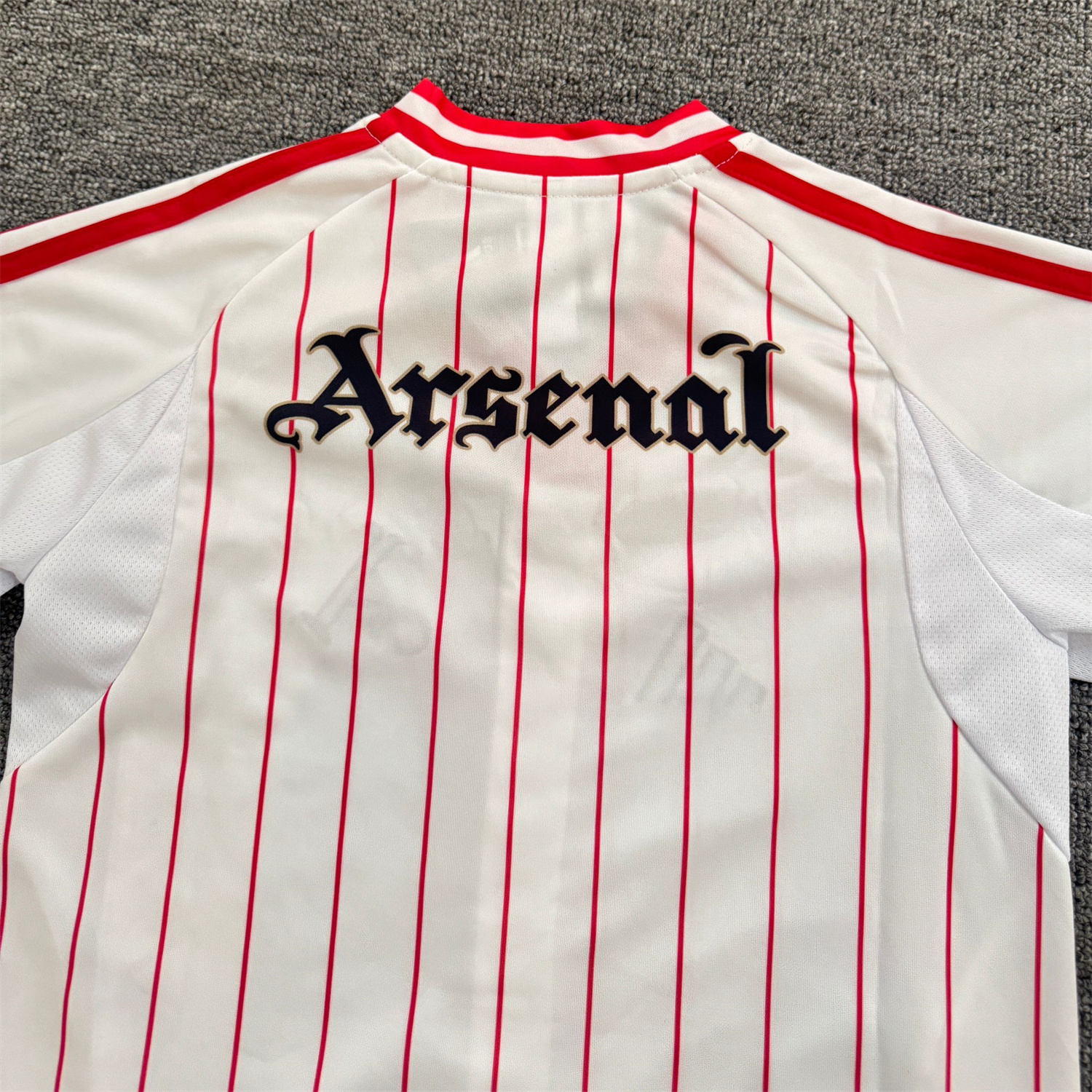 AlphaJersey-Arsenal 25-26 White Baseball Kids Kit - Player Version